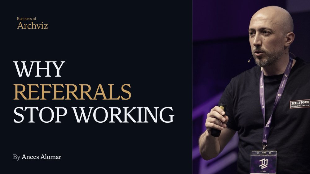 Thumbnail: why referrals stop working.