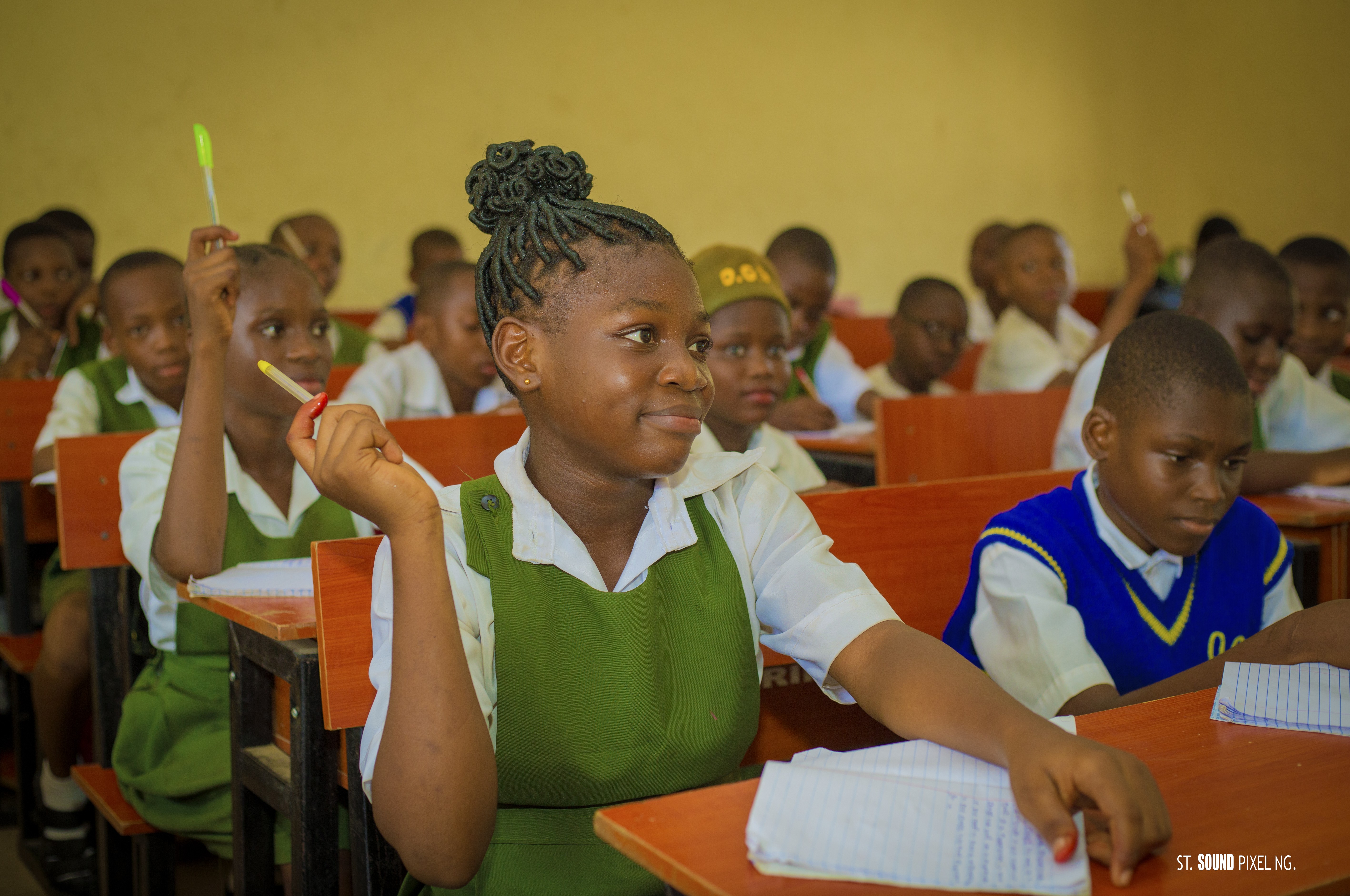Students in classroom