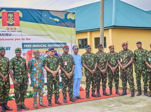 Nigerian Army free medical outreach for Okrika community Nigerian Army free medical outreach for Okrika community