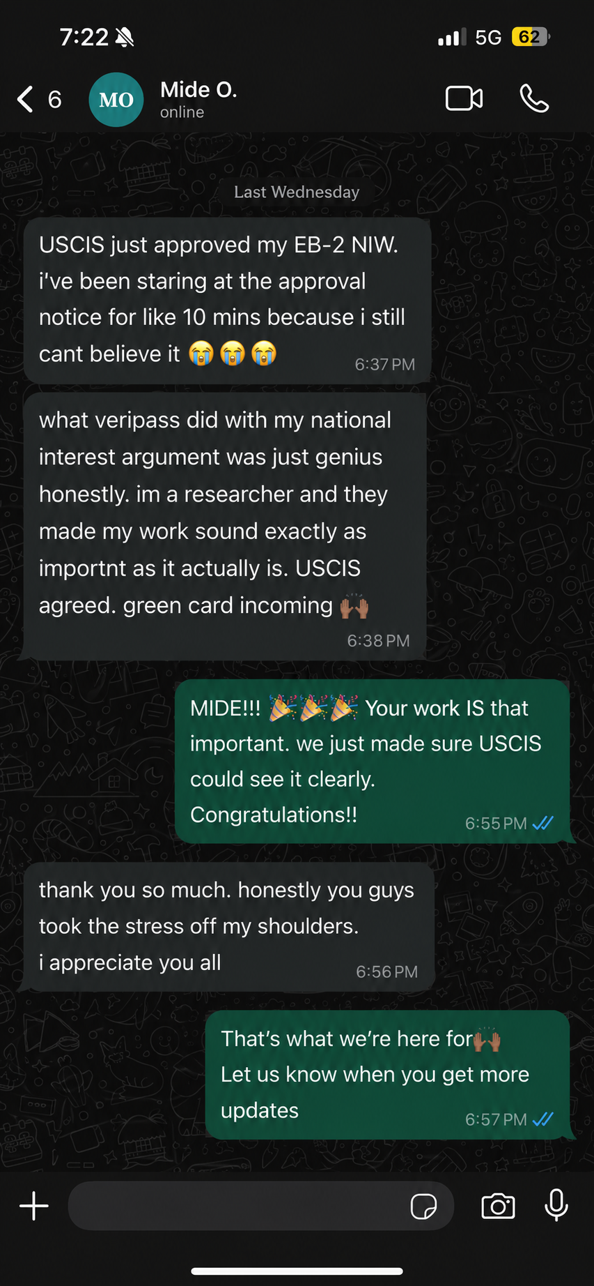 Testimonial