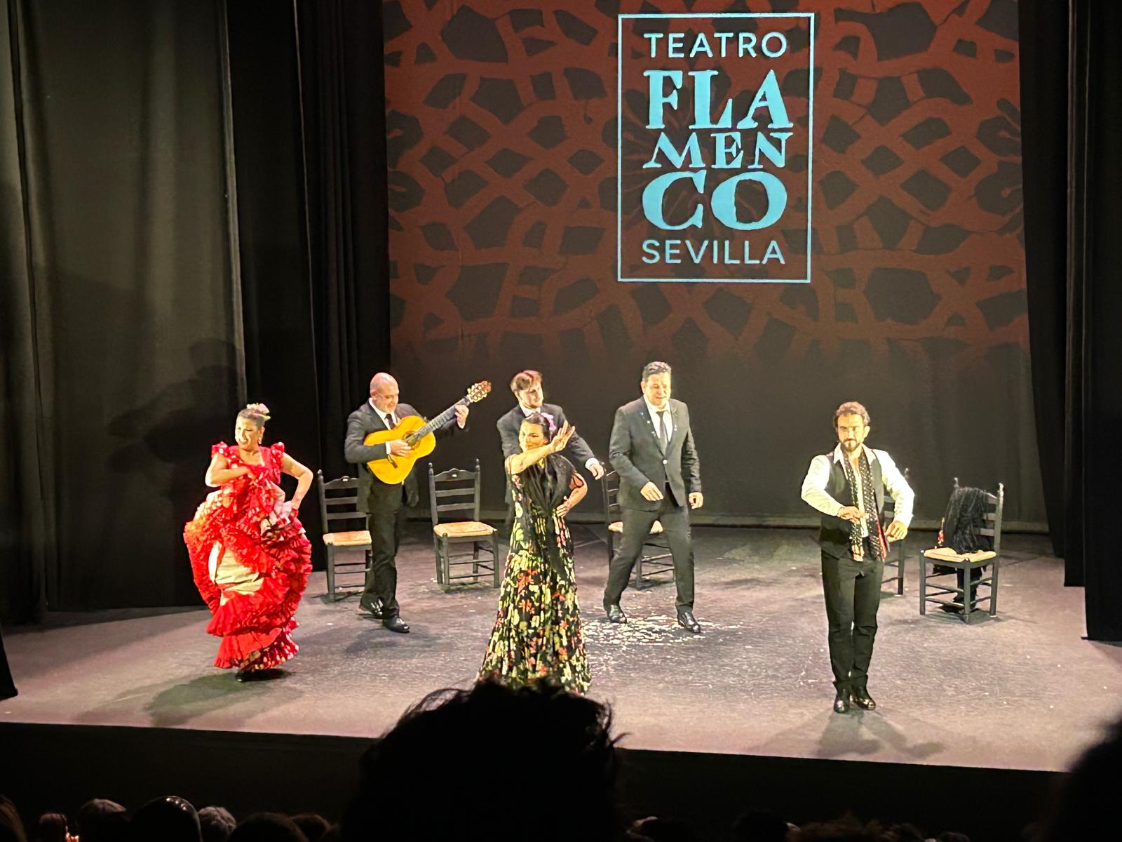 flamenco dancers on stage in seville spain