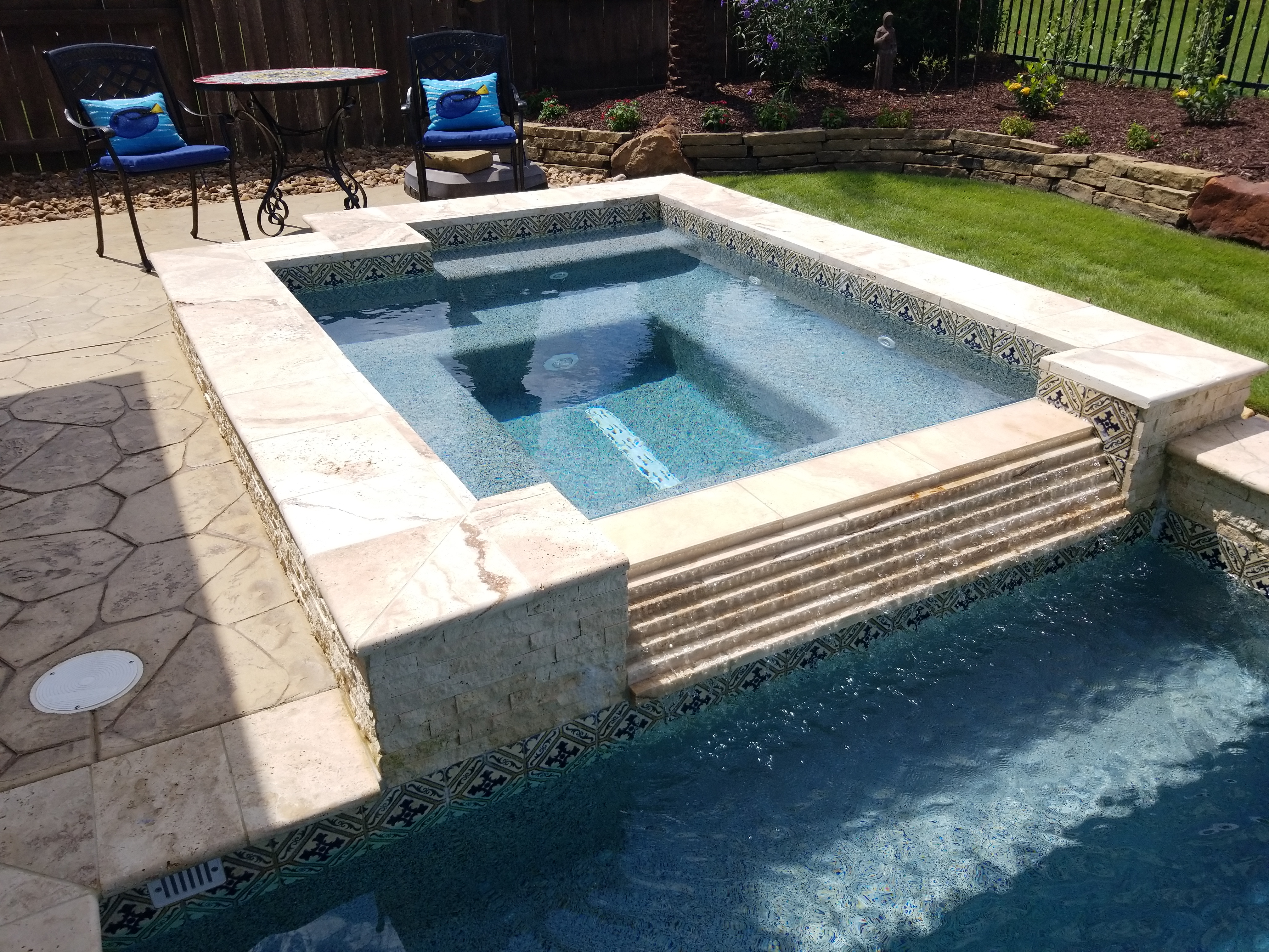 Experienced crew building a gunite pool shell in Cypress, TX