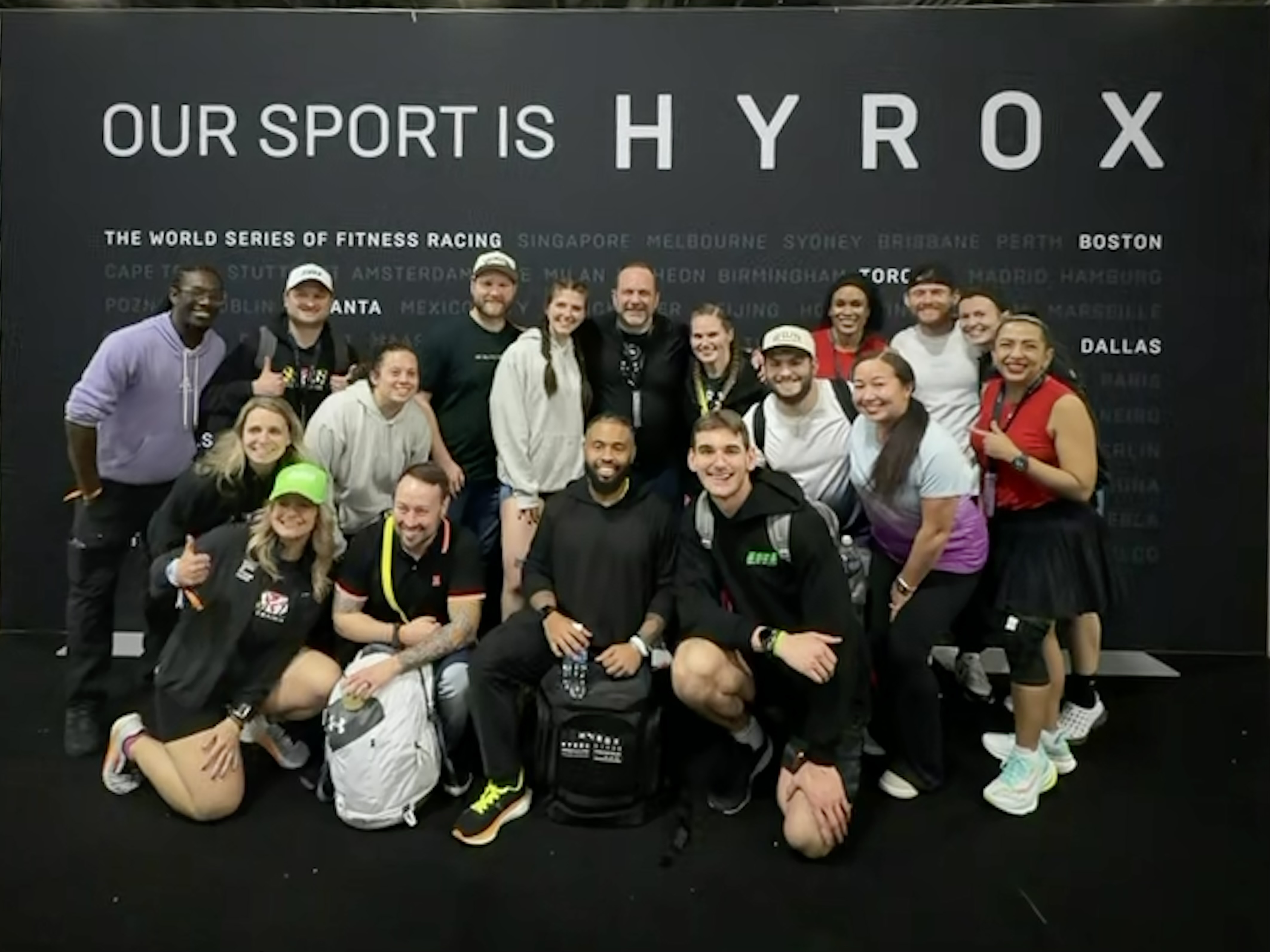 Gym Community Hyrox DC Finish Line Gym Community Hyrox DC Finish Line