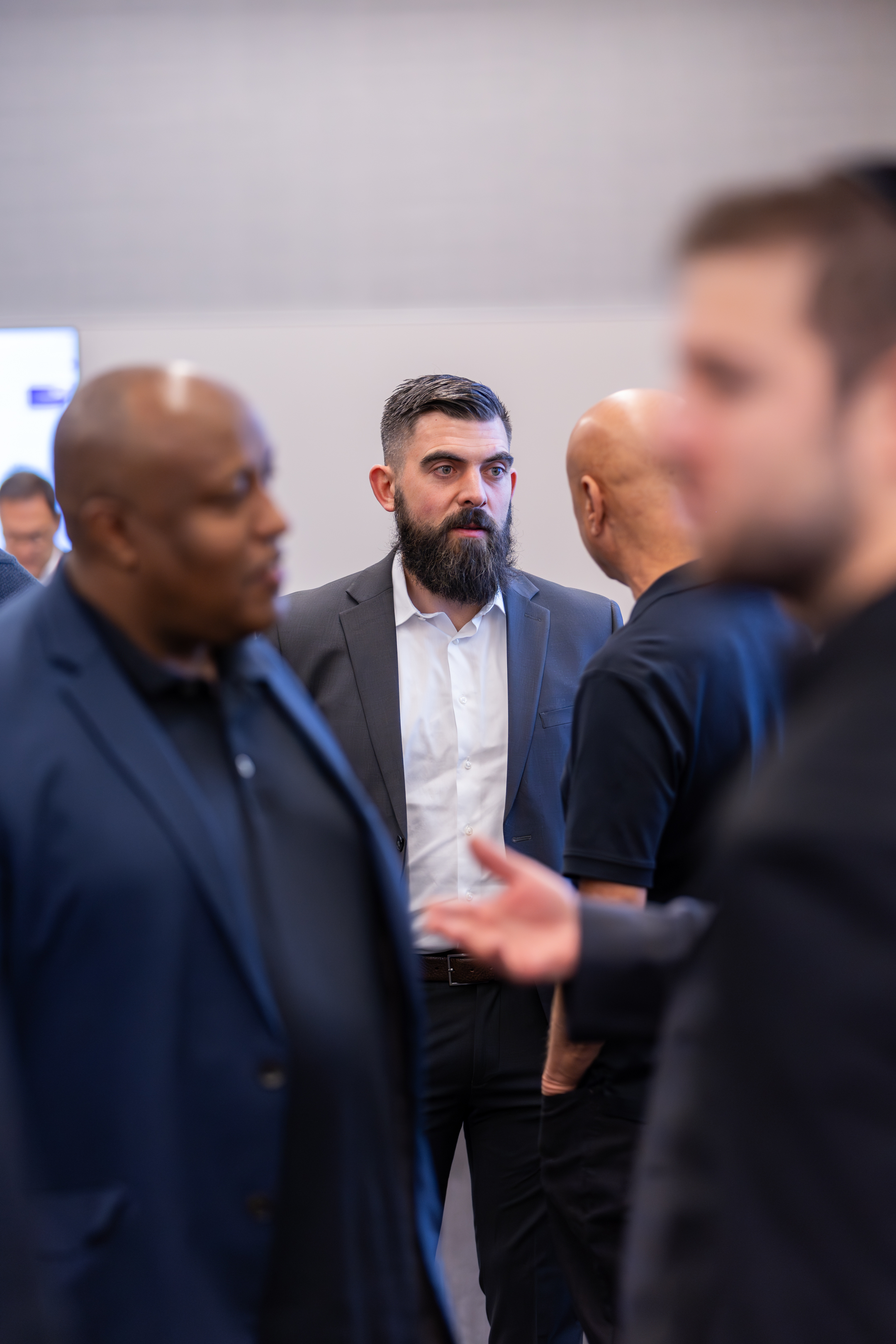 Security leaders connecting at a past MDS conference