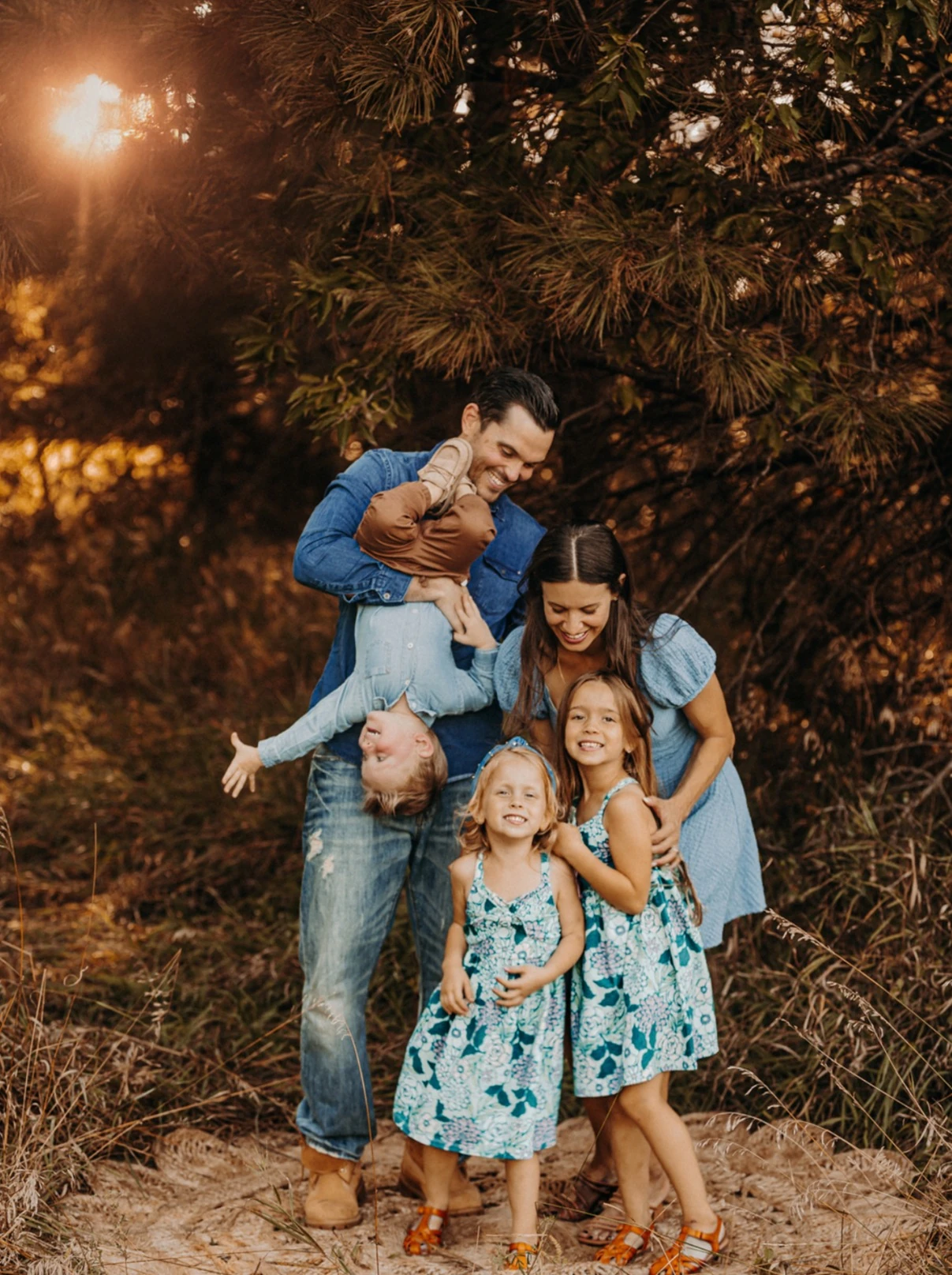Paul Hovan Jr. with Beverly and their children