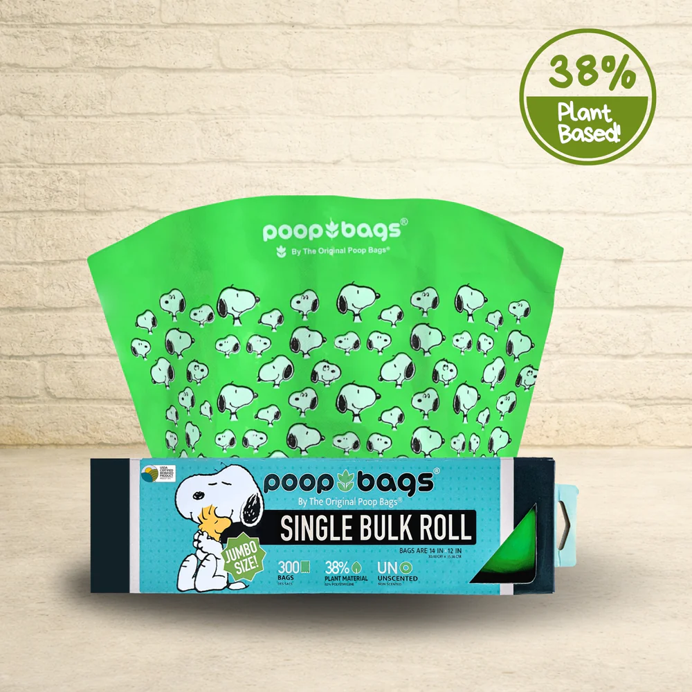 Wholesale Snoopy® Jumbo Bulk Roll Poop Bags