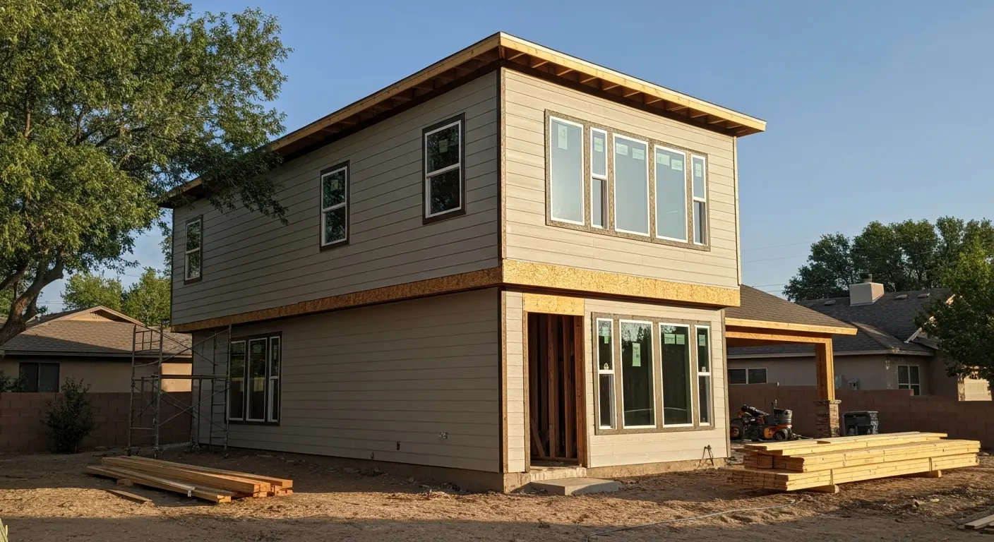 Room addition and new construction