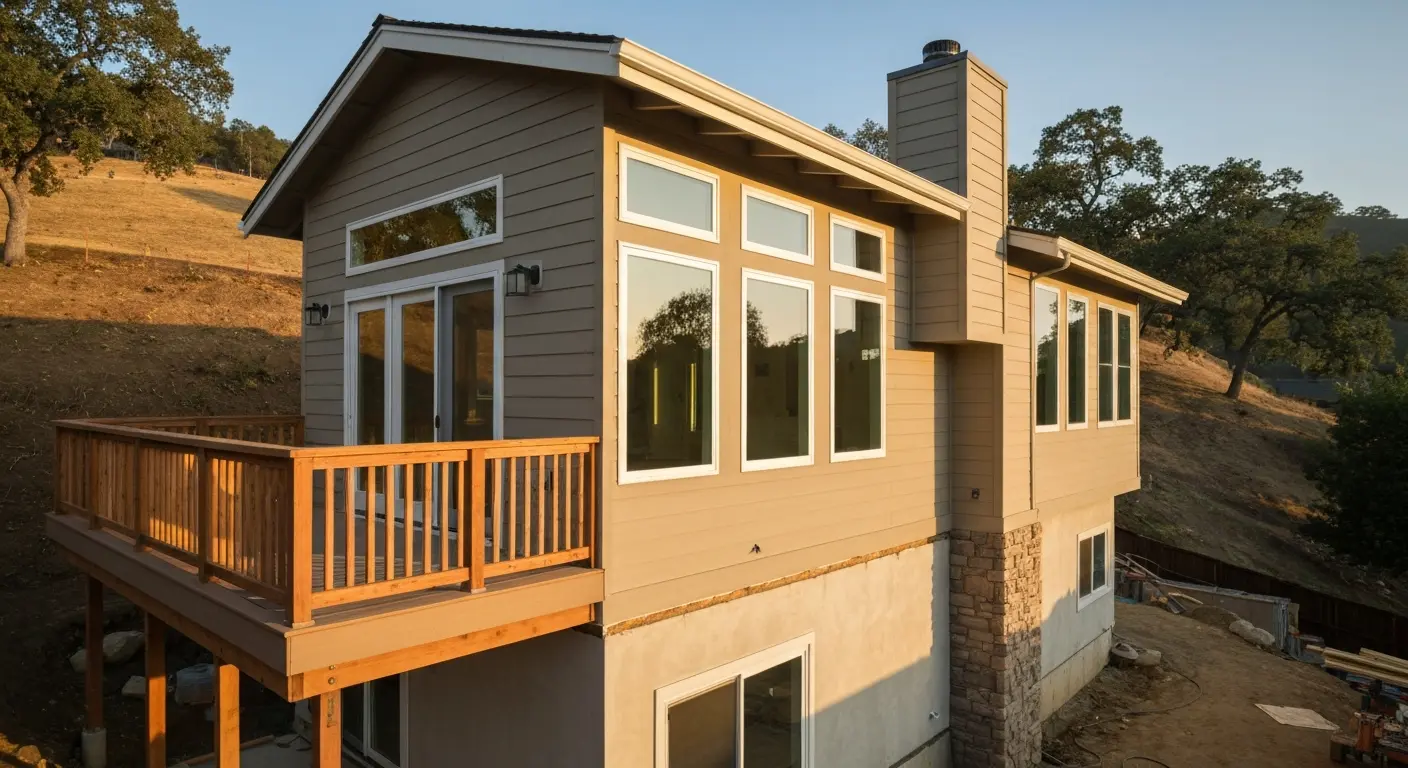 ADU addition near Lafayette Reservoir