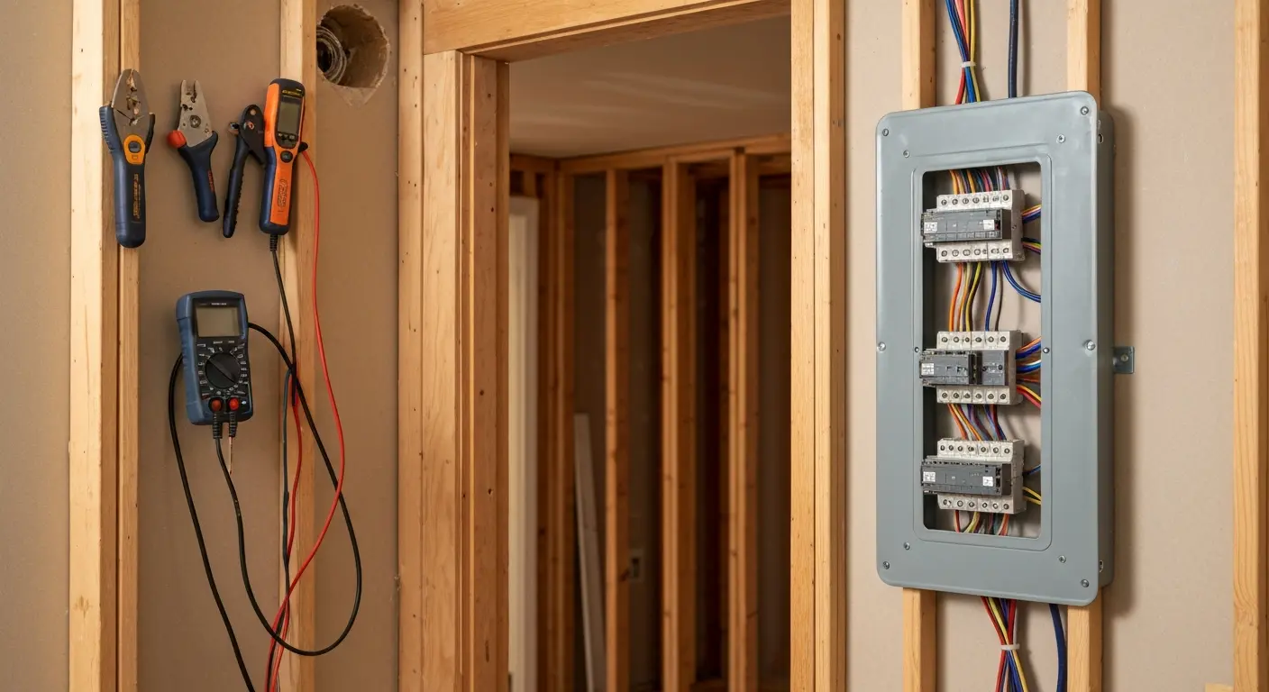 Electrical panel installation