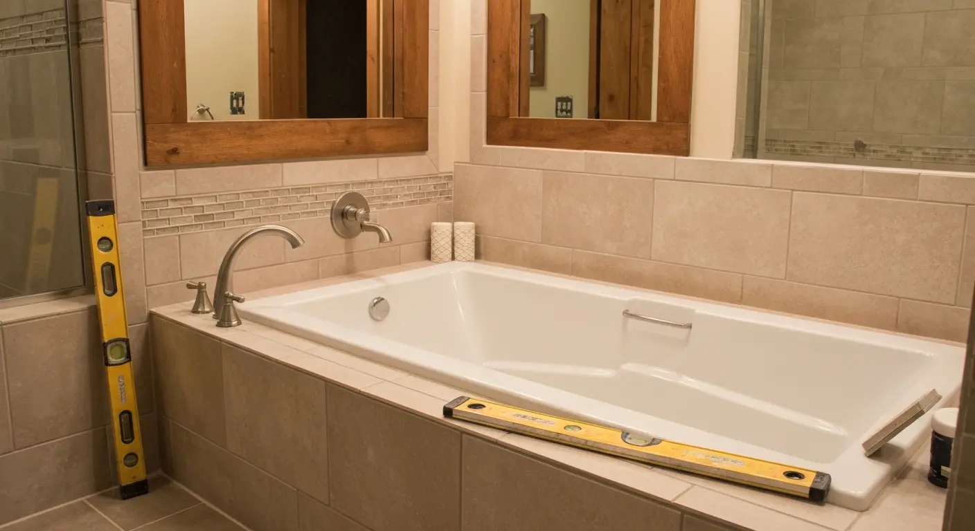 Bathroom renovation project