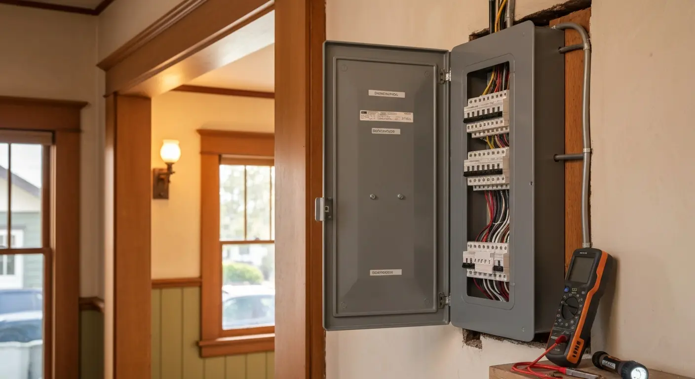 Electrical panel upgrade