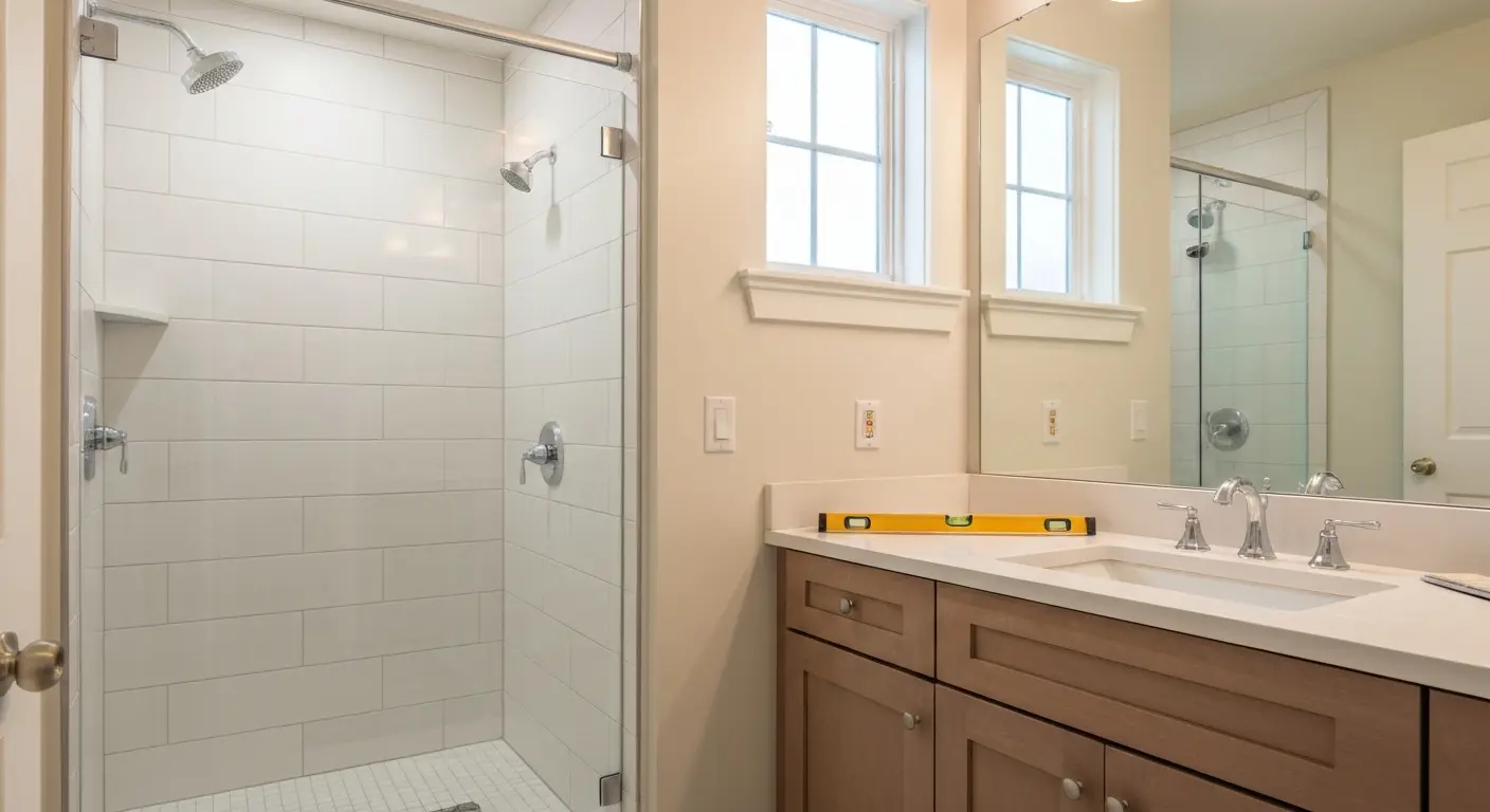 Bathroom renovation project