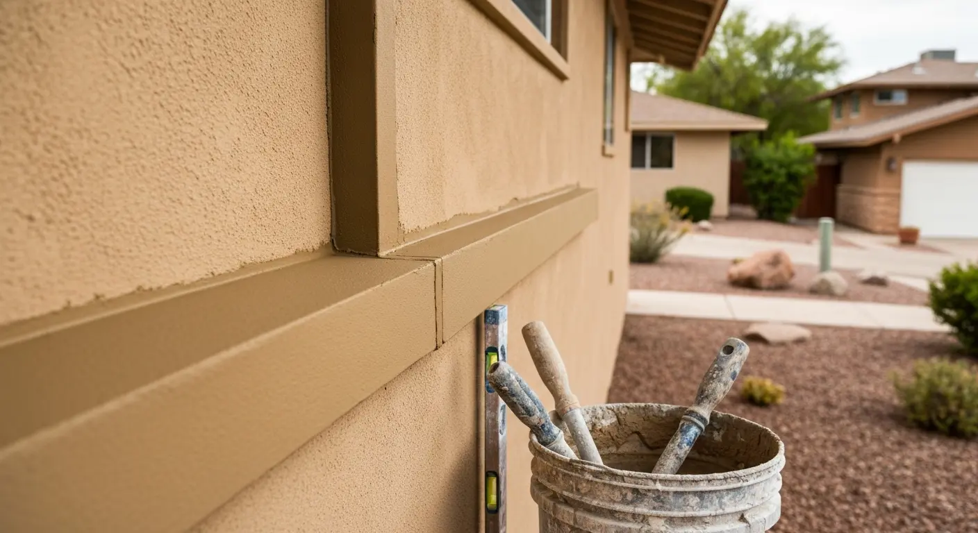 Exterior work and renovation