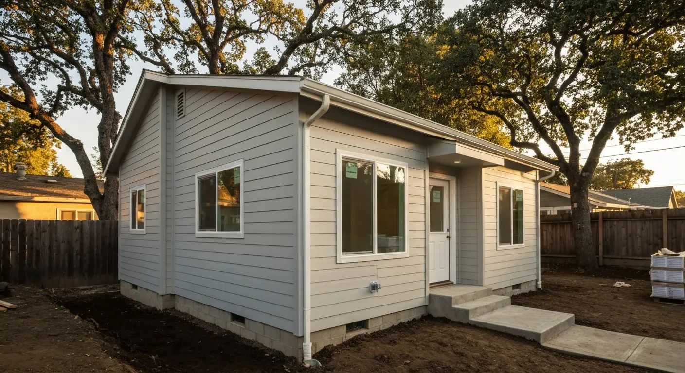 ADU construction in Richmond neighborhood