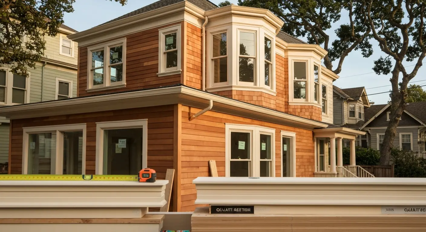 Home addition in Alameda