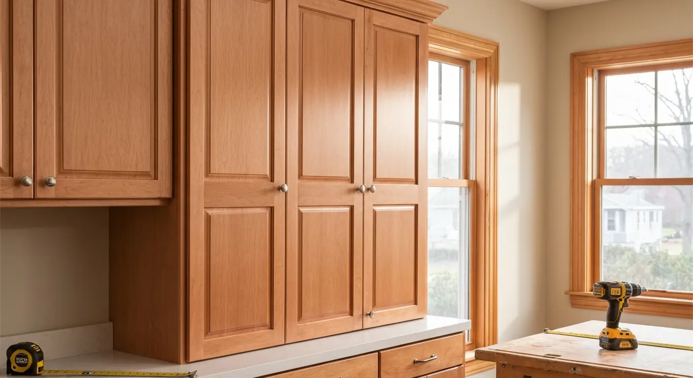 Kitchen cabinet installation