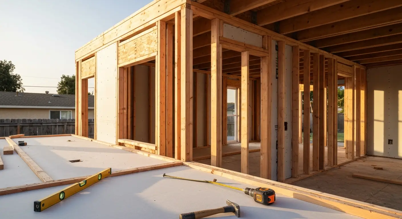 Home addition project