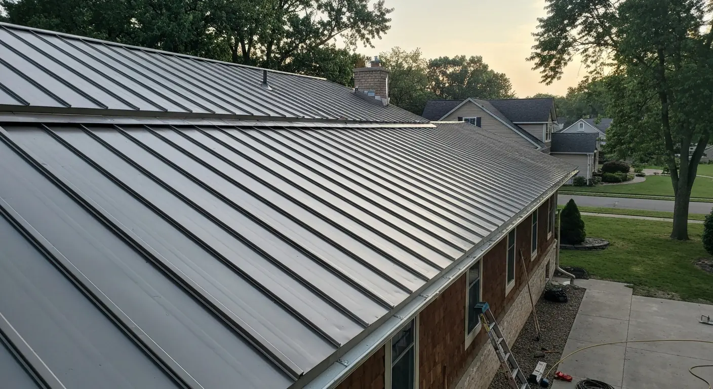 Metal roof system