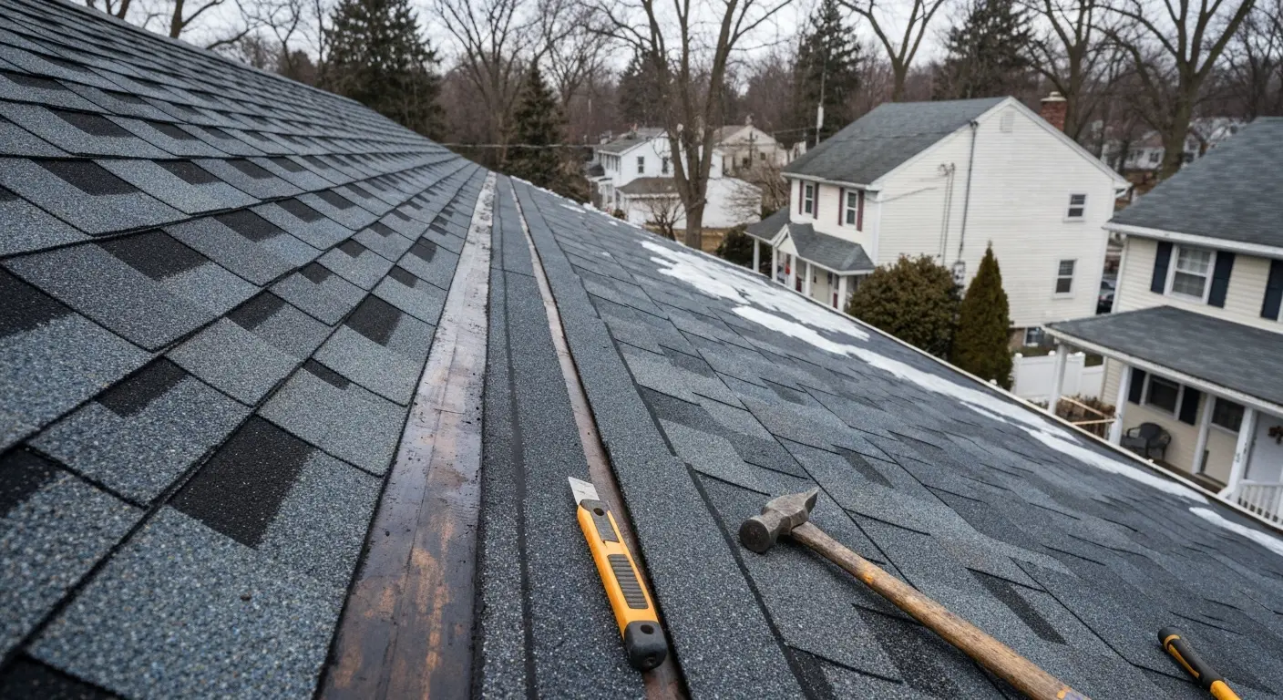 Roof repair service