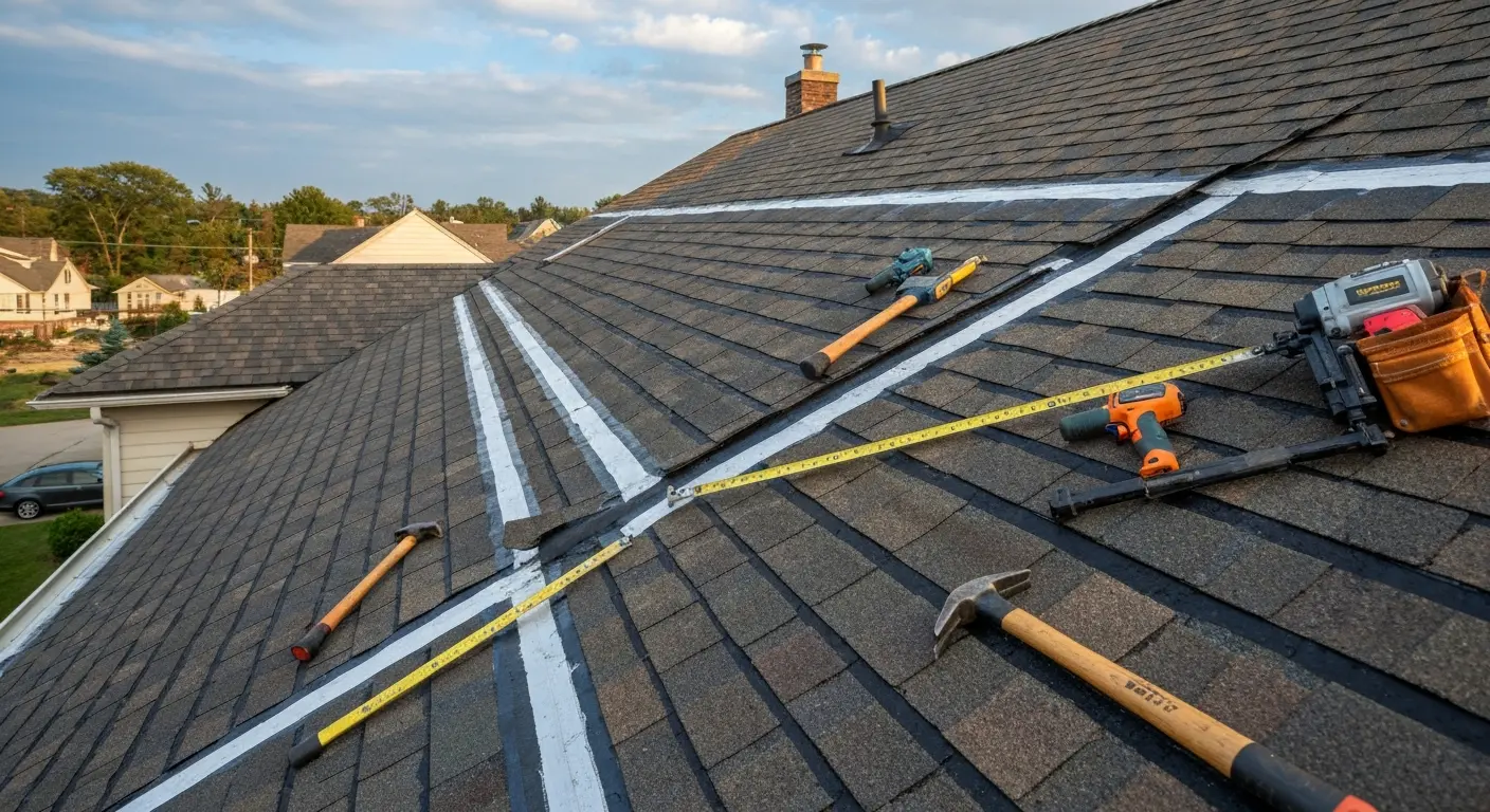 Roof repair service