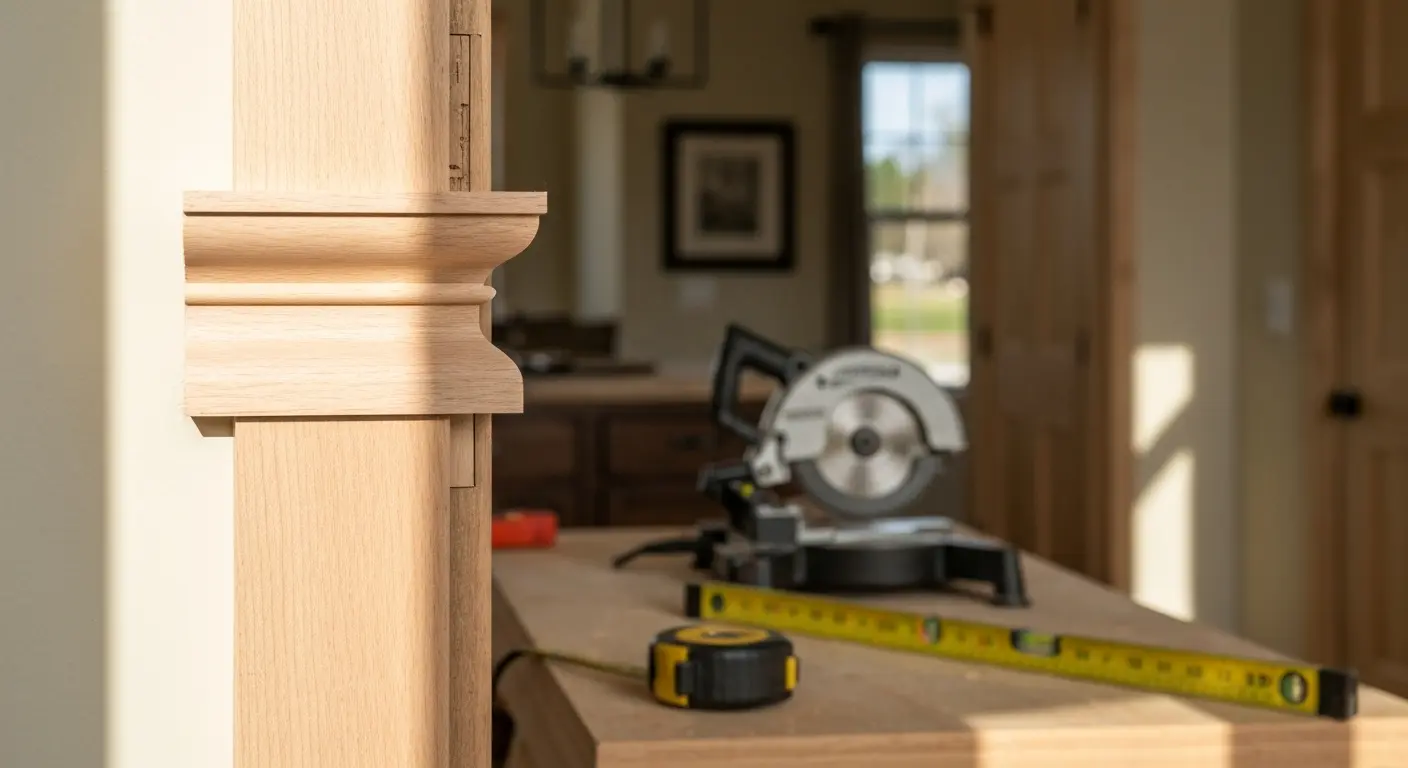 Custom carpentry trim work