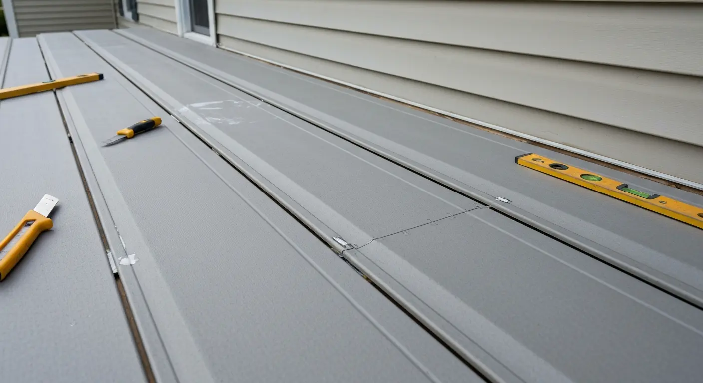 Fiber cement siding repair