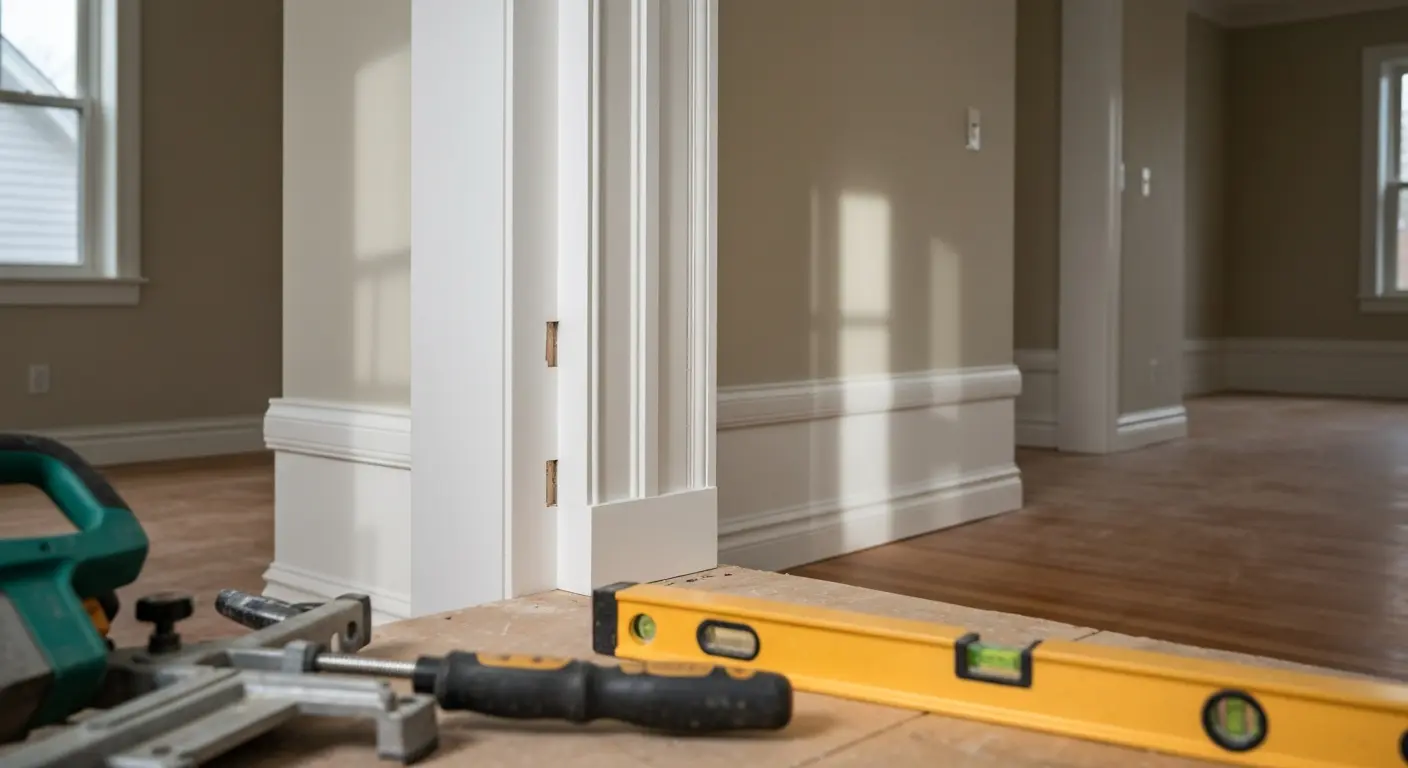 Trim carpentry and custom woodwork