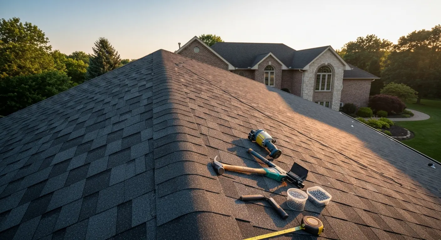 Roof replacement project