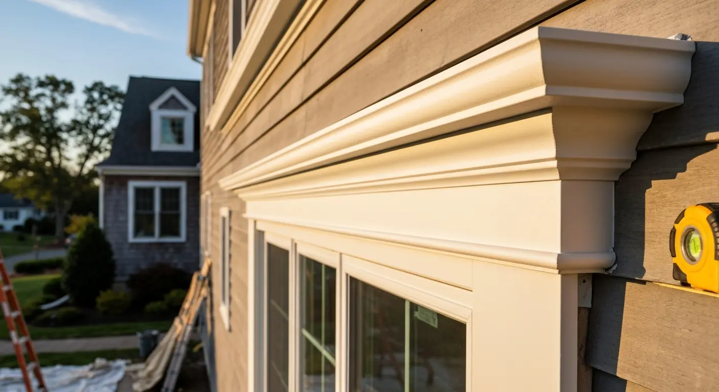 Fiber cement trim