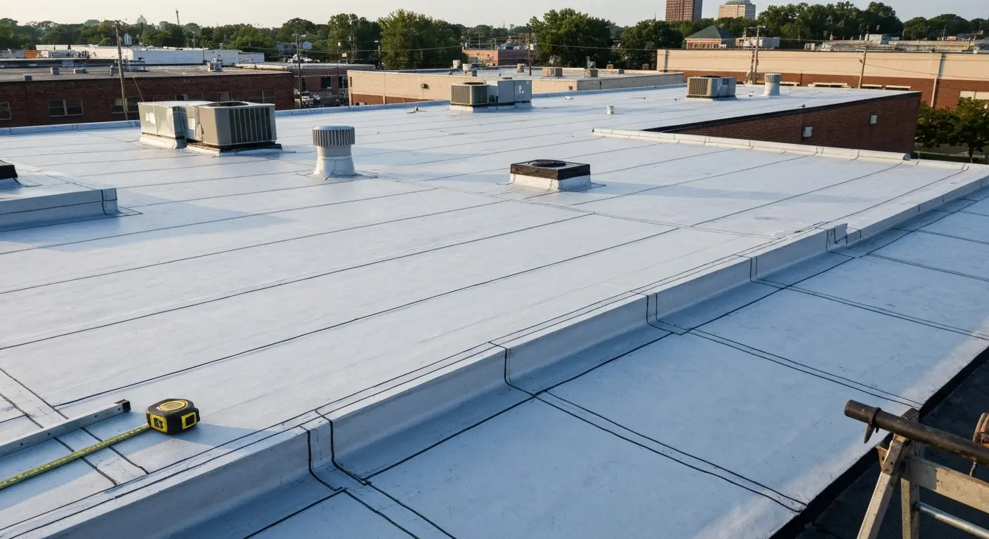 Commercial roof replacement for business