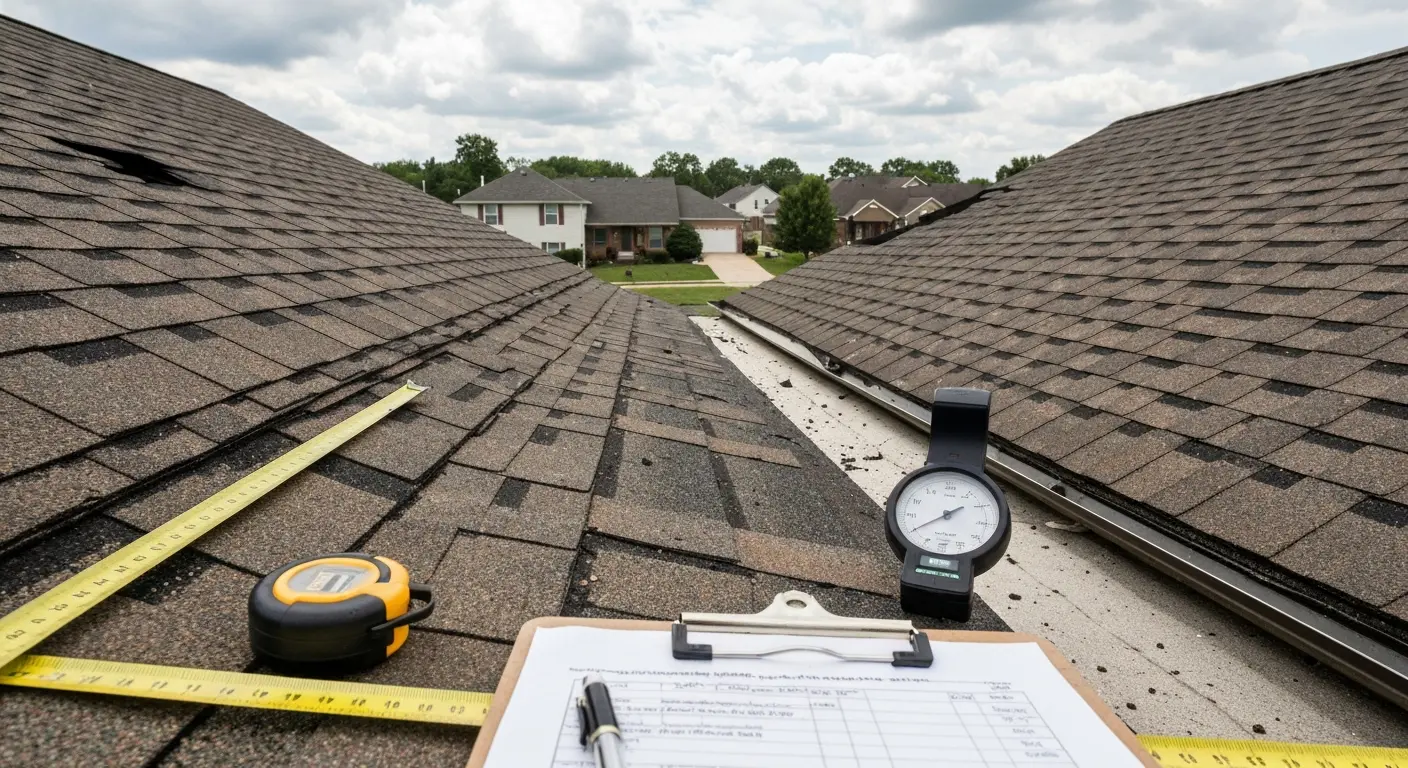 Storm damage roof restoration Springfield