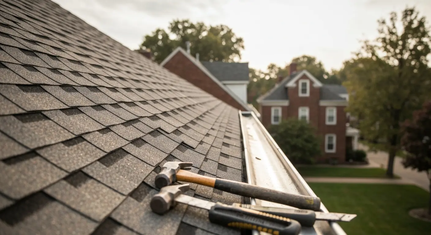 Residential roof repair and replacement