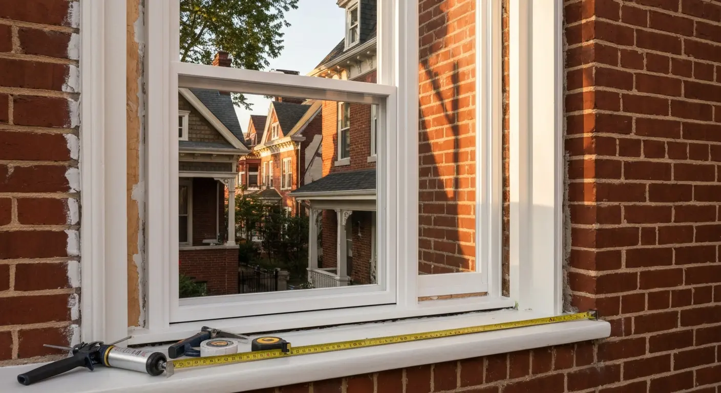 Single hung window replacement