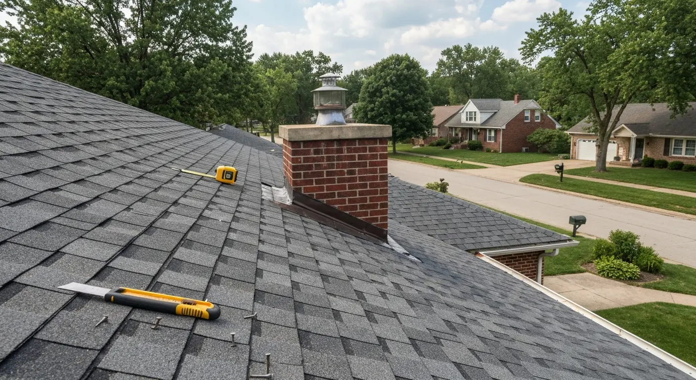 Roof replacement project