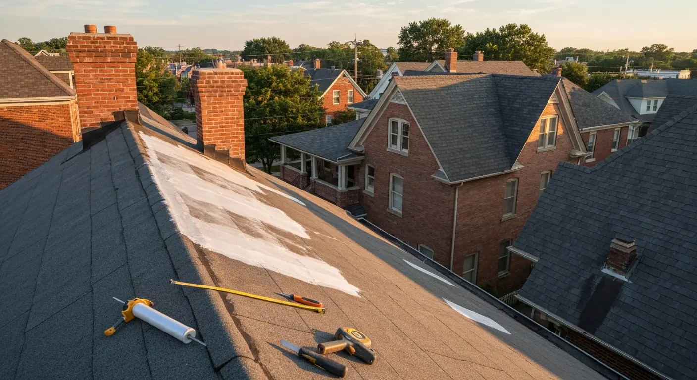 Roof leak repair