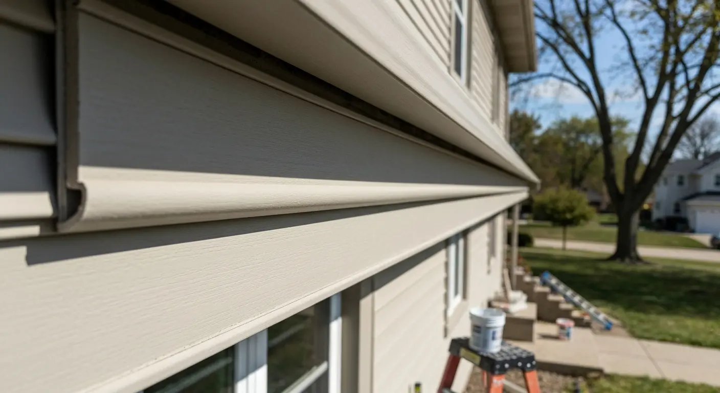 New fascia installation