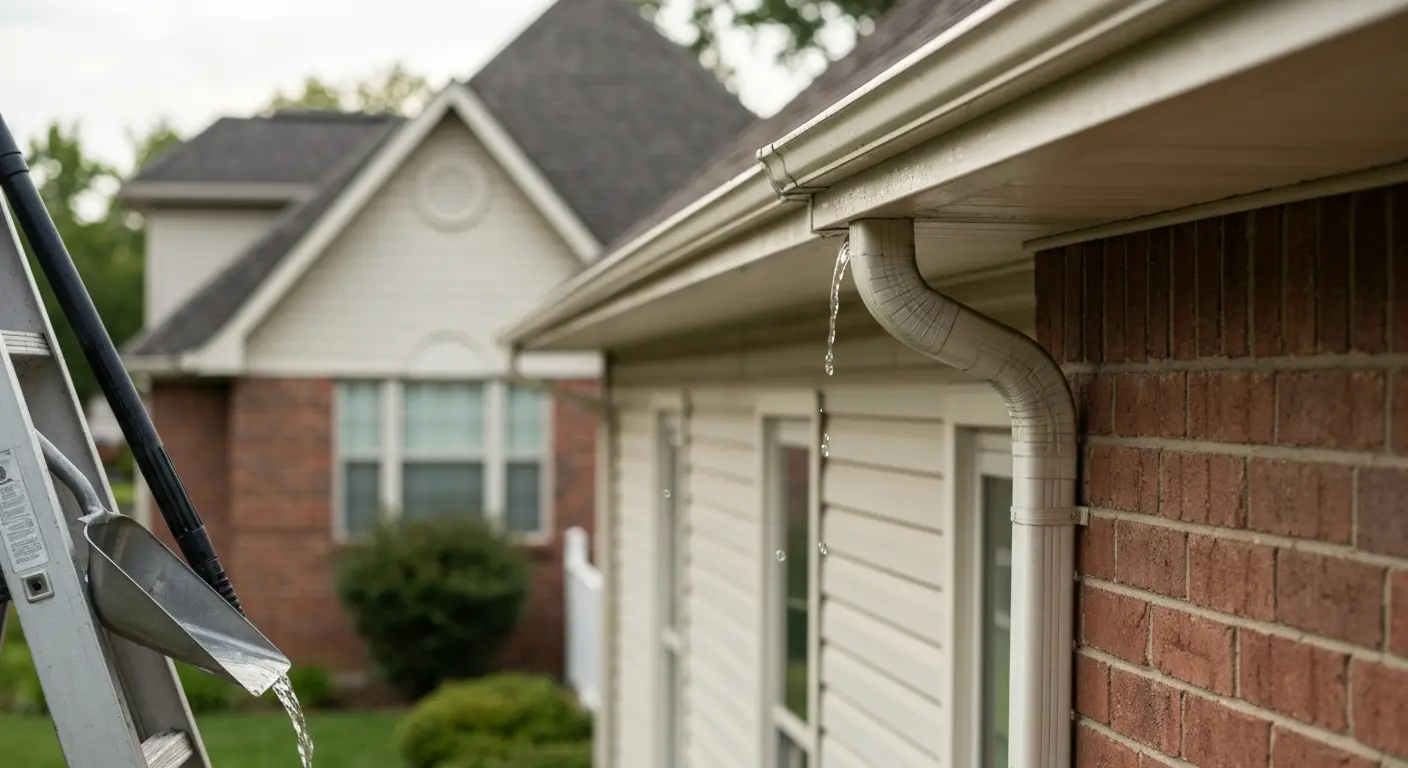 Gutter maintenance service