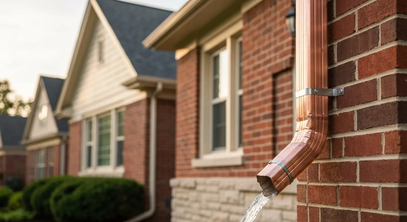 Downspout repair