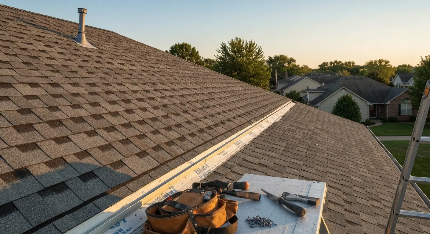 Residential roofing replacement