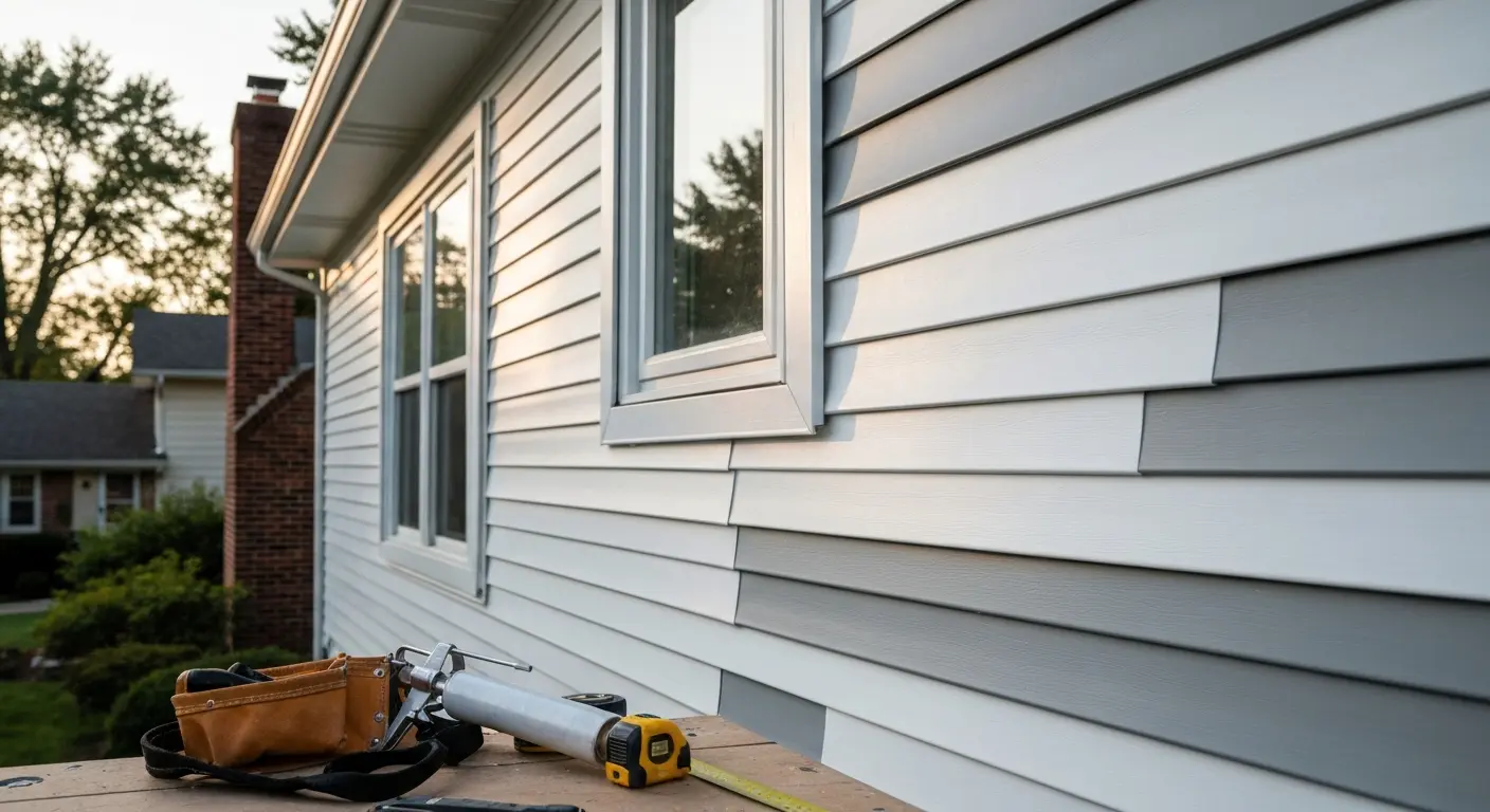 Vinyl siding repair