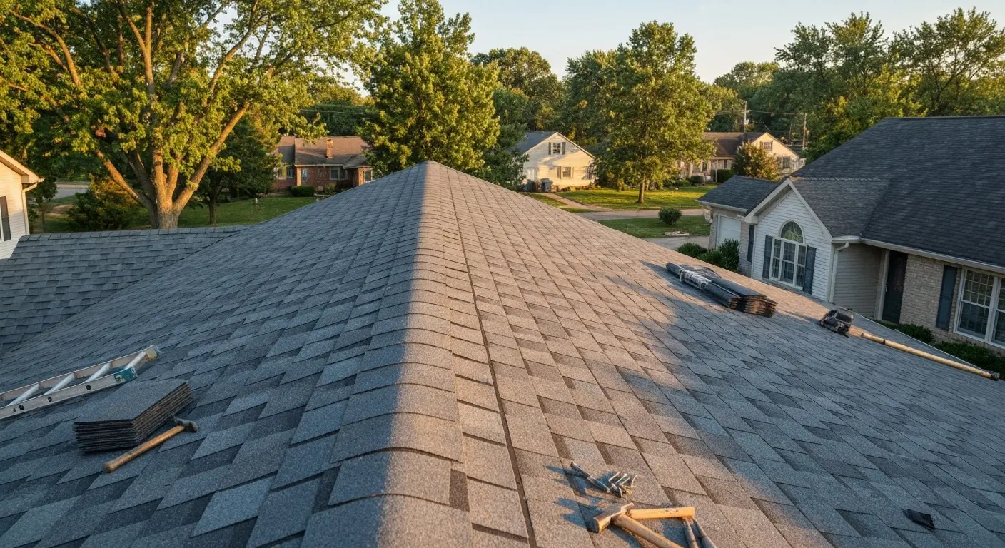 Residential roof replacement