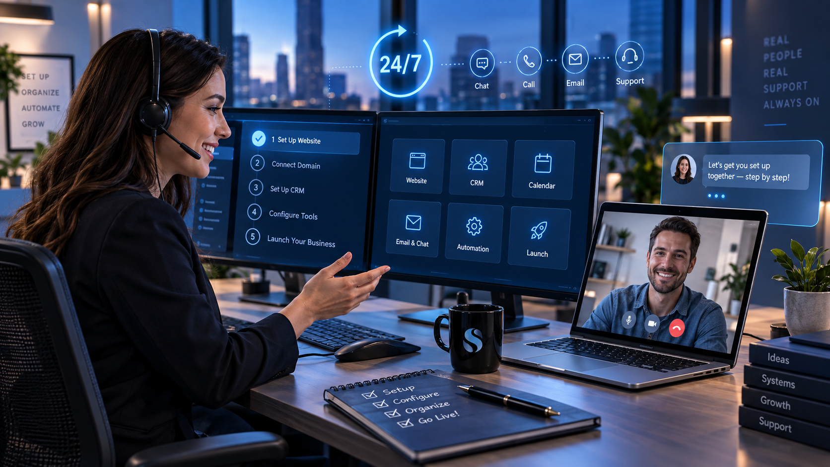 SORVYQO ongoing business system support and guided implementation