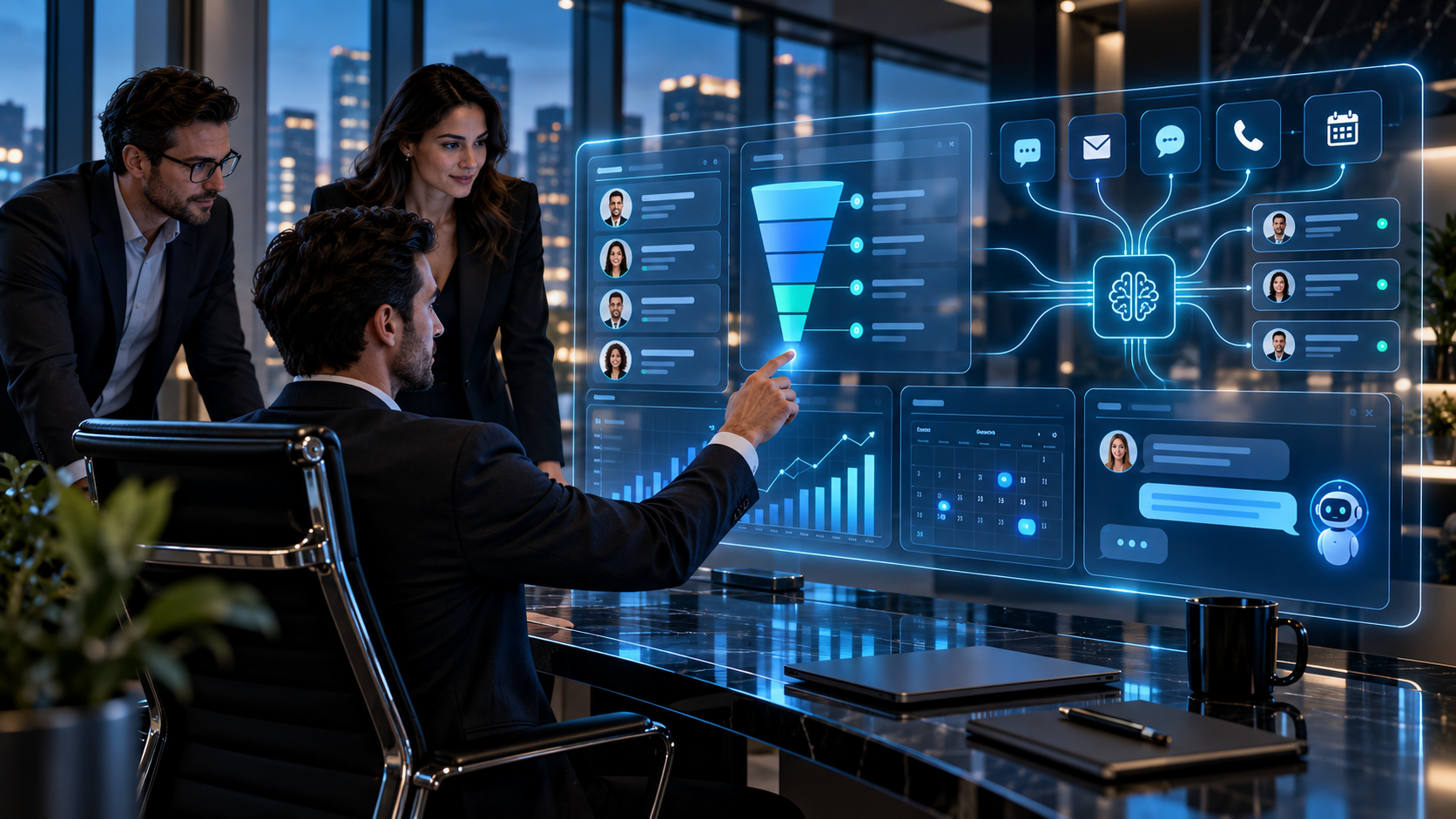 SORVYQO AI Sales command center