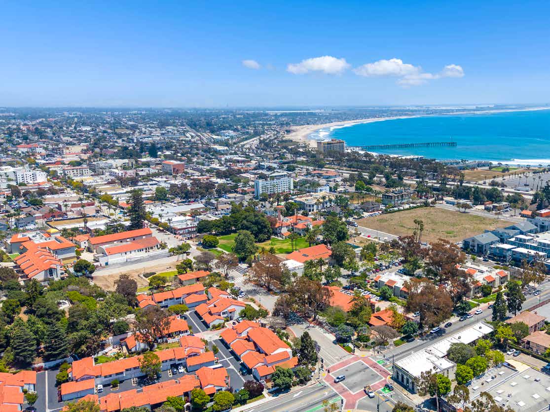 24-56 E Main Street Ventura Aerial