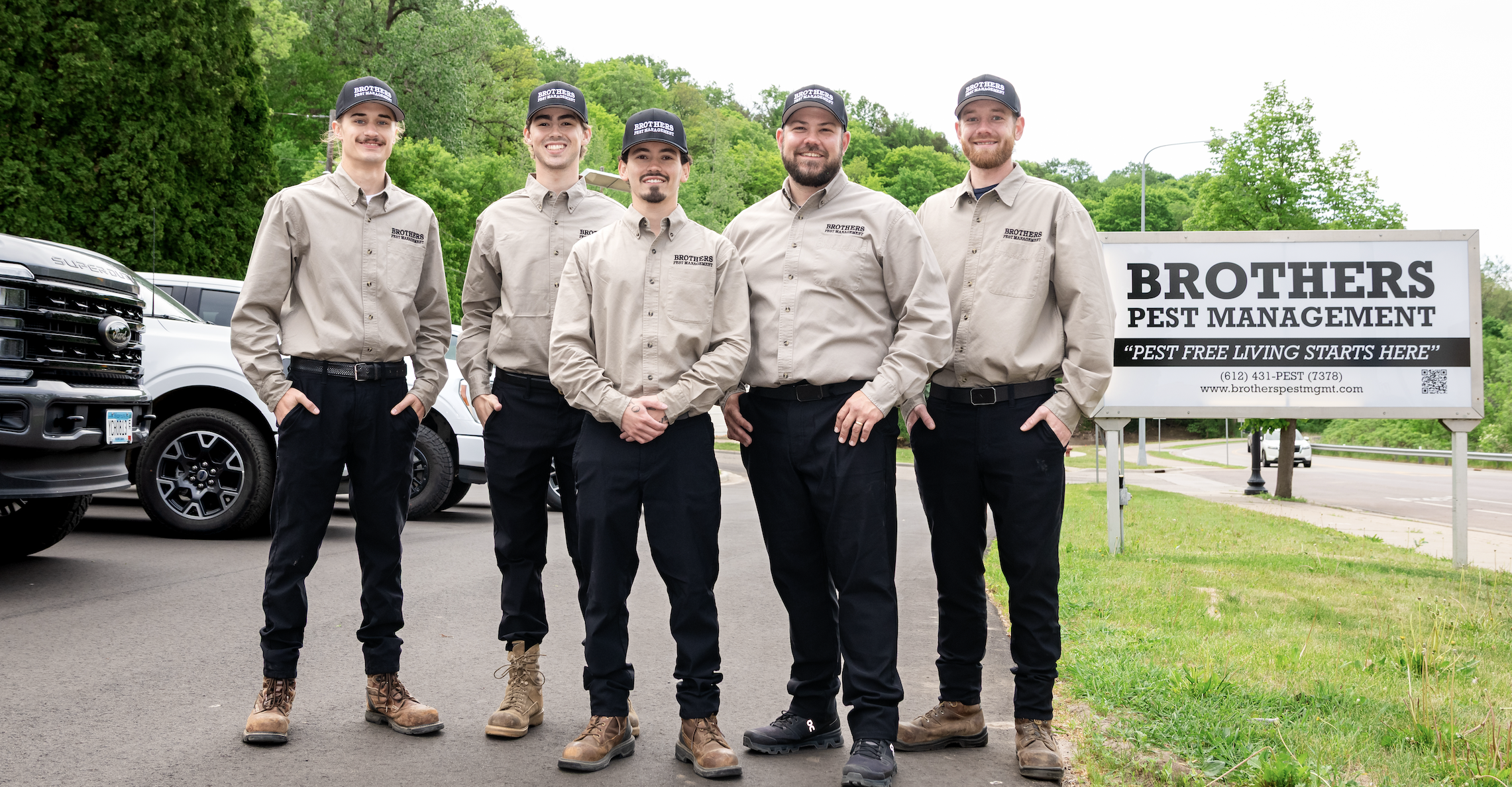 Pest control and lawn care services