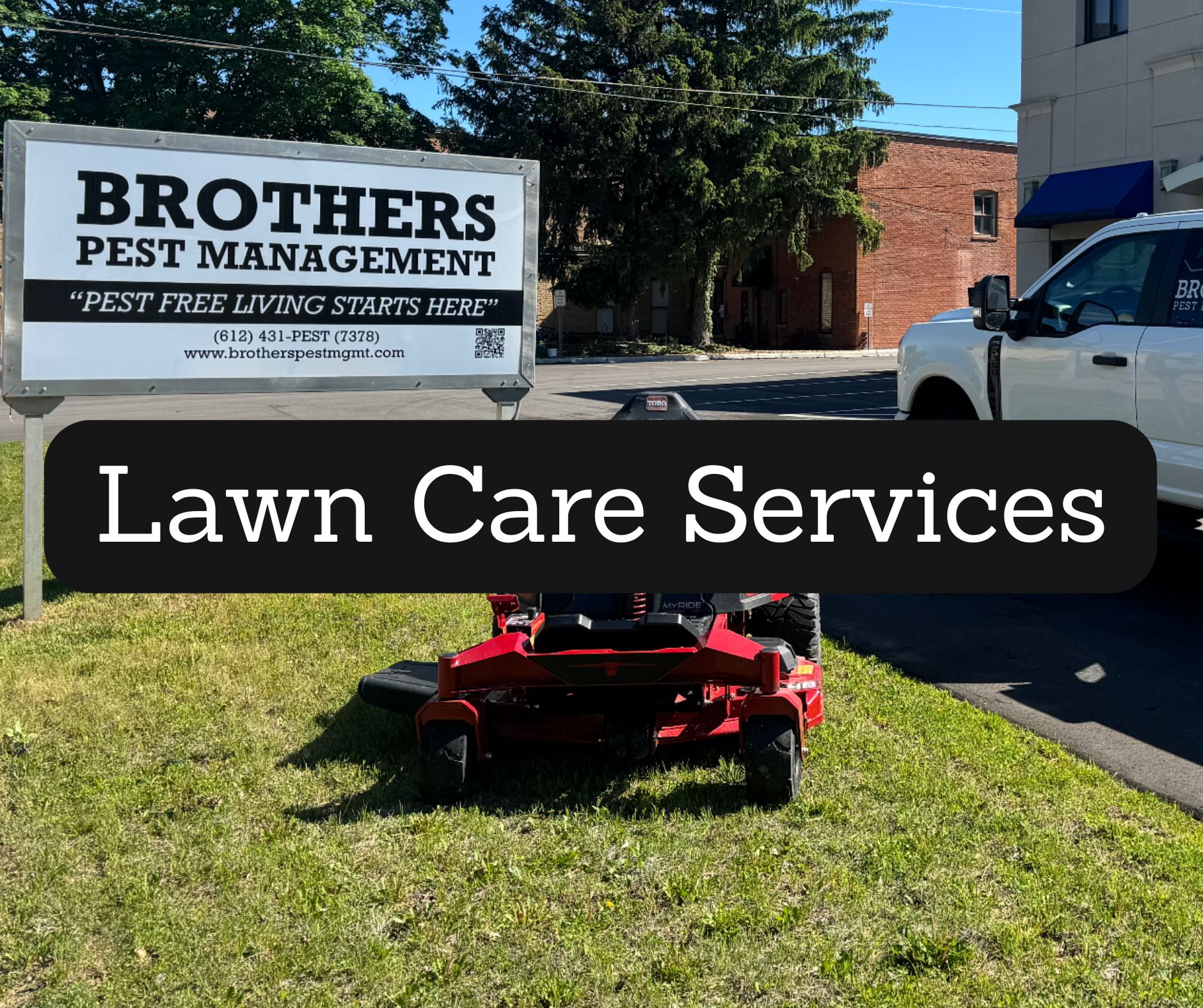 lawn care Jordan MN, weed control Jordan MN, lawn fertilization, grub control, lawn services Jordan MN, lawn aeration, Brothers Pest Management, local lawn care Jordan MN, lawn treatment Minnesota, lawn maintenance near me