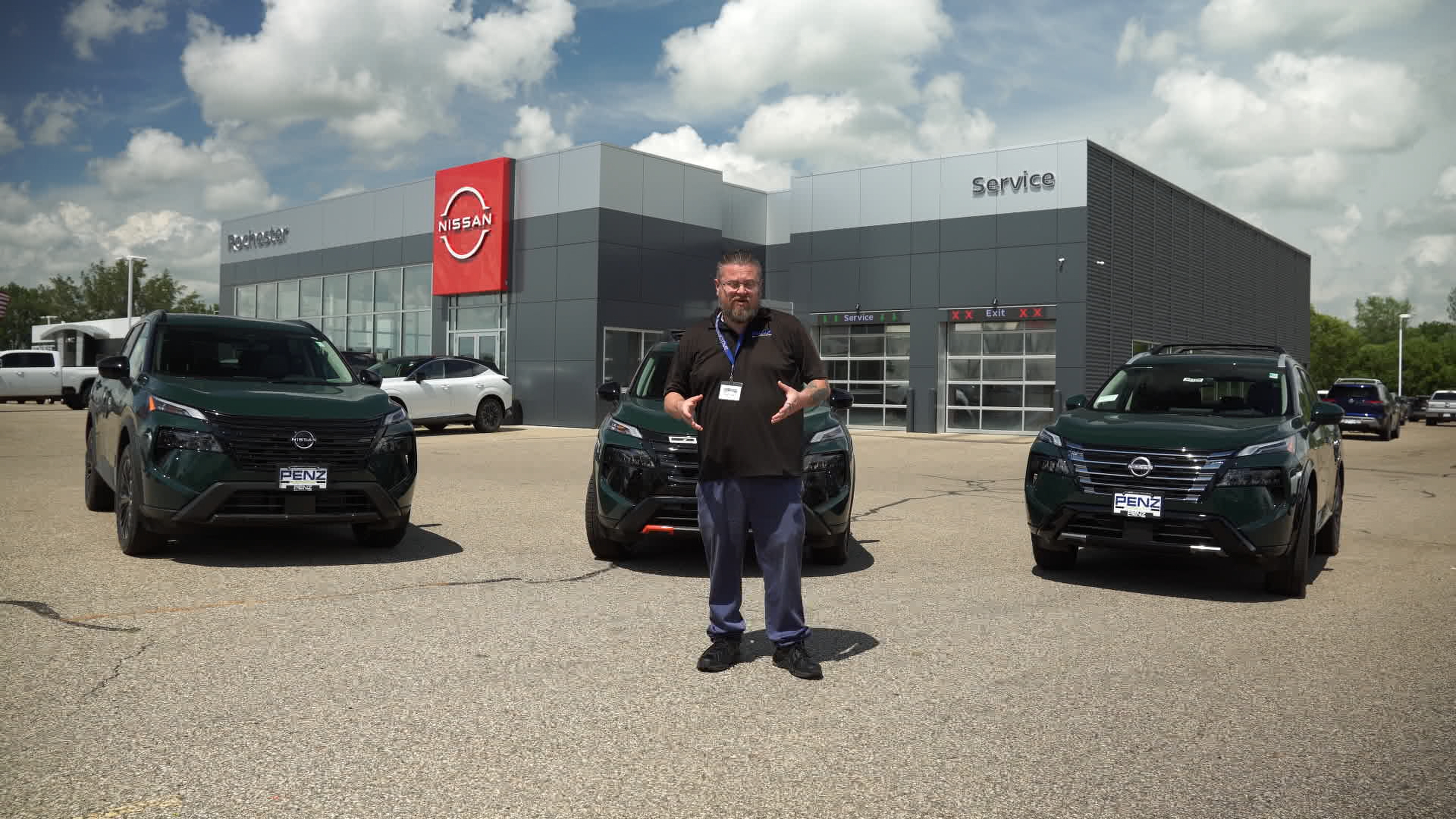 Nissan dealership 2026 Rogue video marketing package