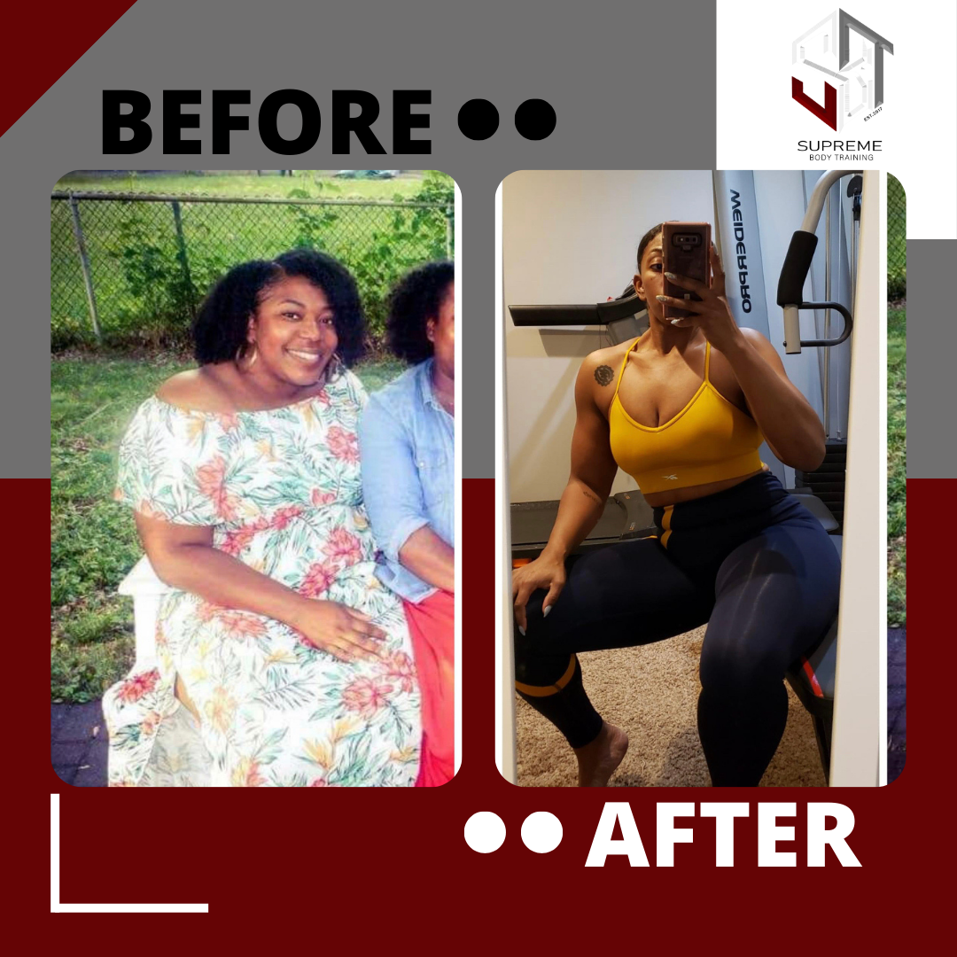 Supreme Body Training member before and after transformation 2