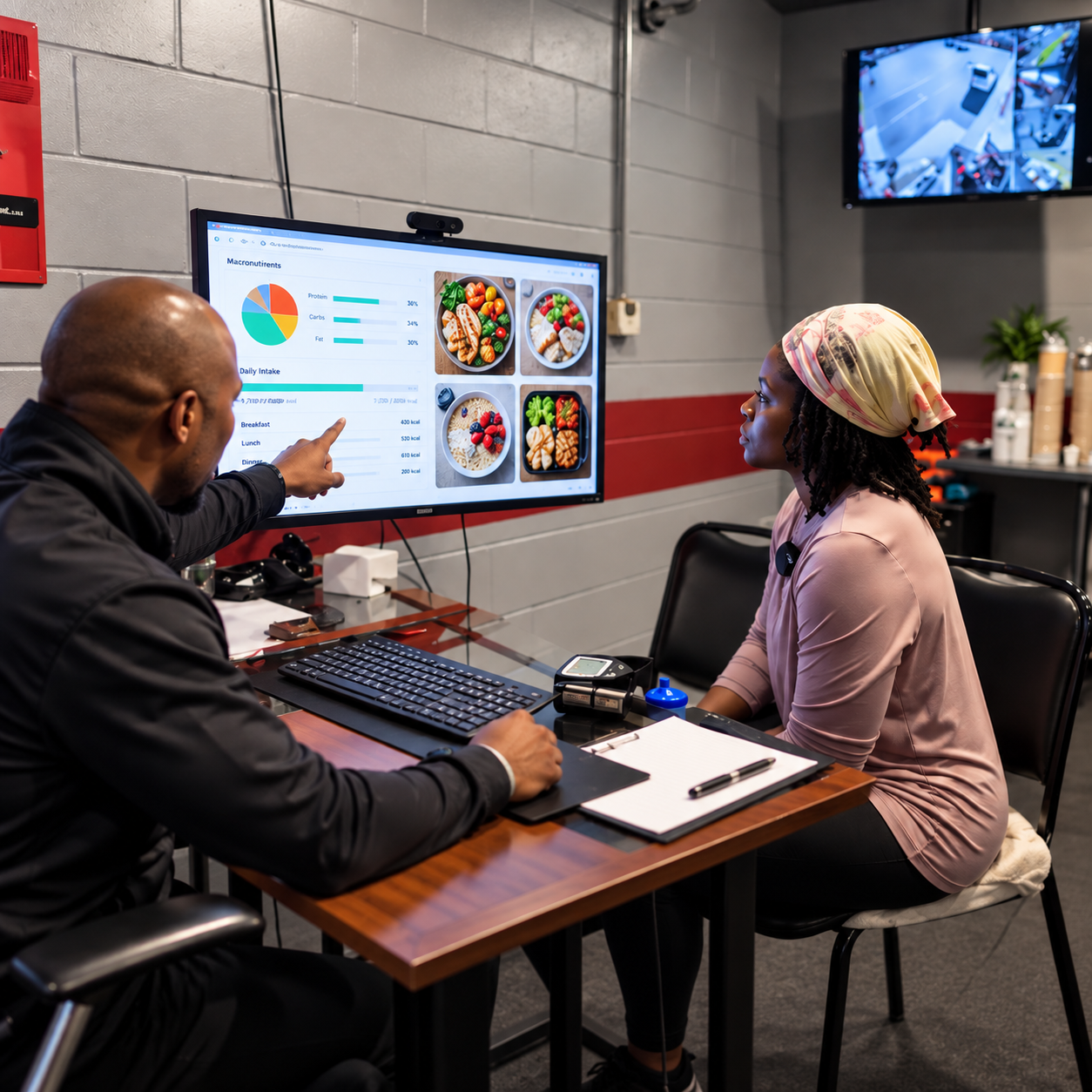 Nutrition support coaching at Supreme Body Training