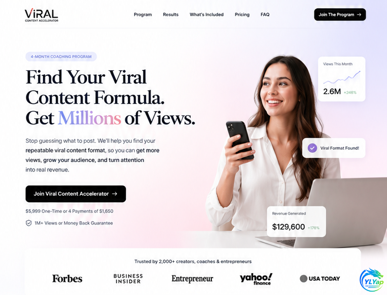 Viral Content Accelerator, Funnels